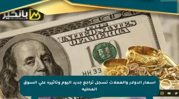 أسعار الدولار والعملات تسجل تراجع جديد اليوم وتأثيره على السوق المحلية